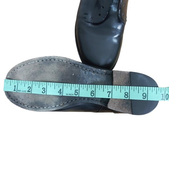 Frye Men Lace-Up Dress Shoes Size 6 M Classic Oxford Black Leather Comfort Fit main image 3